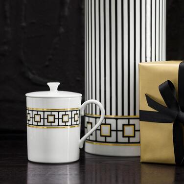 Кружка с крышкой 11,5х8,5х11 см MetroChic Gifts Villeroy & Boch
