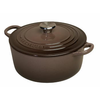 Каструля / жаровня 22 см, коричневий Le Creuset