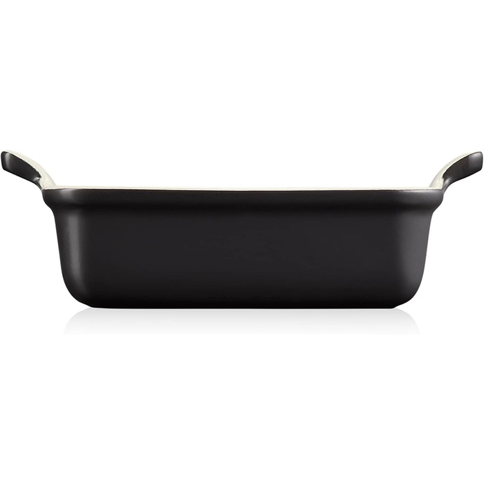 Форма для запікання прямокутна 1,1 л 19 см Glossy Black Le Creuset