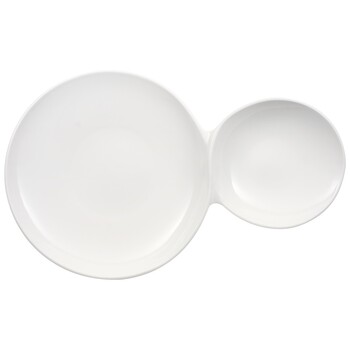Тарілка Two in One 39 см Flow Villeroy & Boch