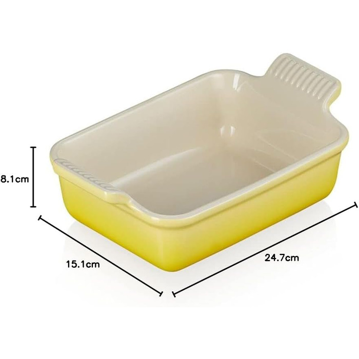 Форма для запікання прямокутна 1,1 л 19 см Citrus Le Creuset