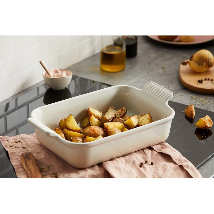 Форма для запікання прямокутна 2,4 л 26 см Meringue Le Creuset