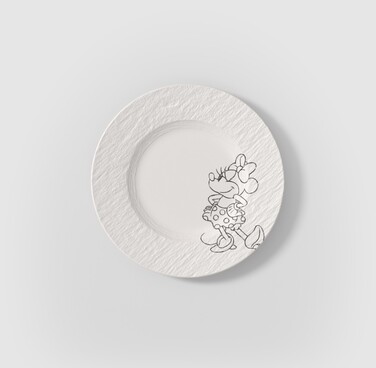 Тарелка для завтрака / десерта 21,7 см белая Manufacture - Mickey Mouse Villeroy & Boch