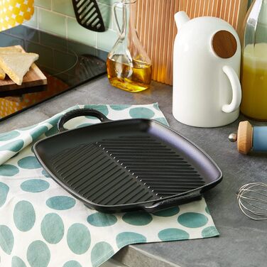 Сковорода гриль 30 см, черная Le Creuset