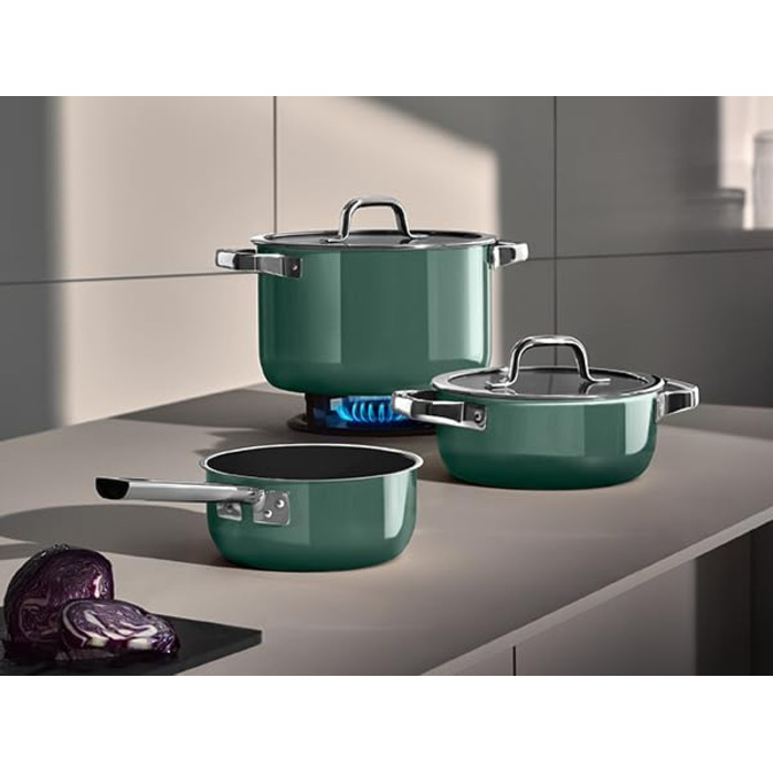 Жаровня 24 см зі скляною кришкою, евкаліптовий Fusiontec Mineral Pro WMF