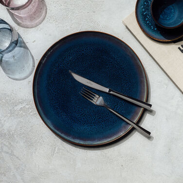 Тарілка обідня 29 см синя Crafted Villeroy & Boch