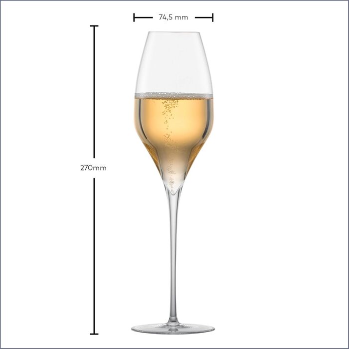 Набір келихів 2 шт 366 мл для шампанського Alloro, Zwiesel Glas