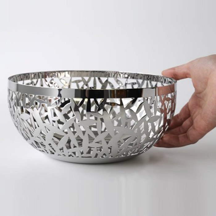 Блюдо для фруктів Ø 21 см металік Cactus Alessi