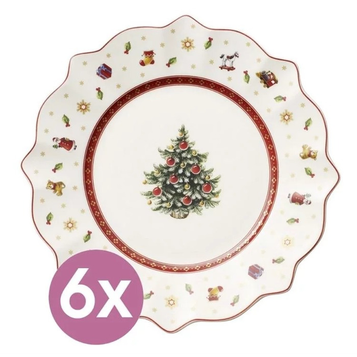 Набір з 6 тарілок для сніданку 24 см Toy's Delight Villeroy & Boch