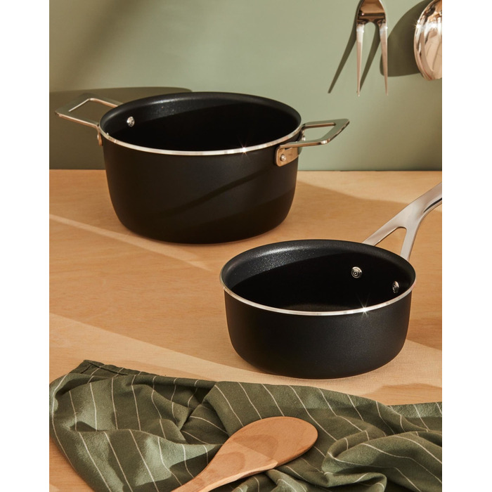Ківш 16 см, чорний Pots & Pans Alessi