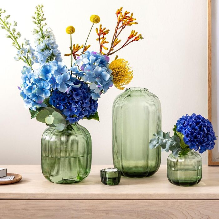 Ваза скляна декоративна 16 х 19 см, зелений Fleur Villeroy & Boch