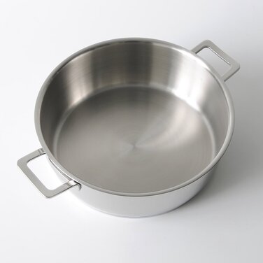 Каструля з двома ручками 24 см 3,4 л металік Pots Pans Alessi