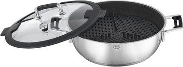 Пароварка 28 см 4,5 л з антипригарним покриттям ProResist Silence Pro Rosle