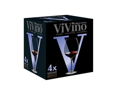 Набор бокалов для красного вина 4 предмета Burgundy ViVino Nachtmann