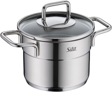 Міні-каструля 12 см зі скляною кришкою Extra Cook Mini Silit