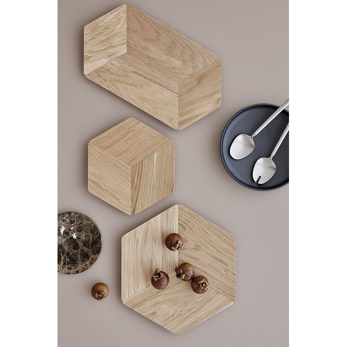 Піднос дубовий 38,5x3,5x34 см M HEXA Blomus