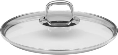 Набір із 4 каструль зі скляними кришками, червоний колір Elegance Line Silit