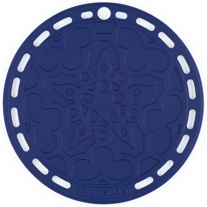 Підставка Le Creuset Tradition з силікону, термостійка до 250C, Ø 20 см, 93007300060000 (лазуровий)