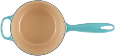 Чугунный сотейник 2 л с крышкой, бирюзовый Signature Le Creuset