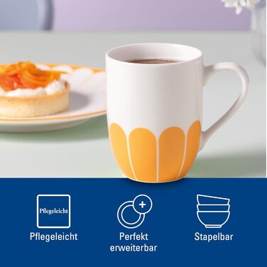 Кружка 290 мл, оранжевый Fleur Villeroy & Boch