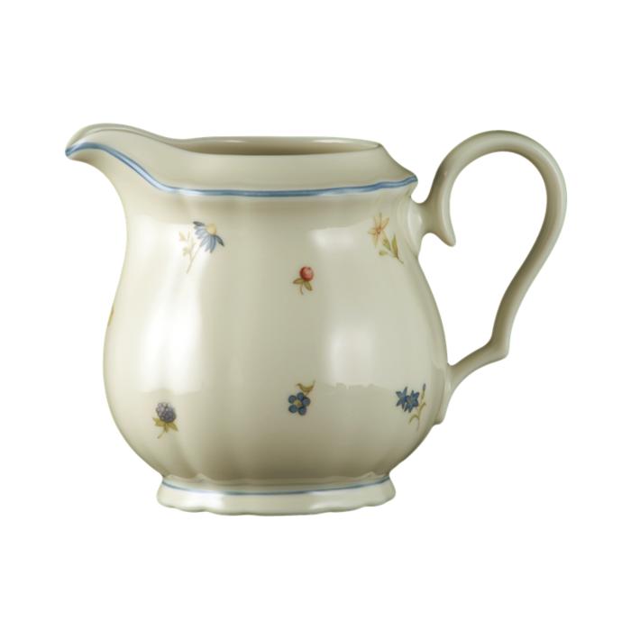 Глечик 0.50 л Streublume blauer Rand Marie-Luise Seltmann