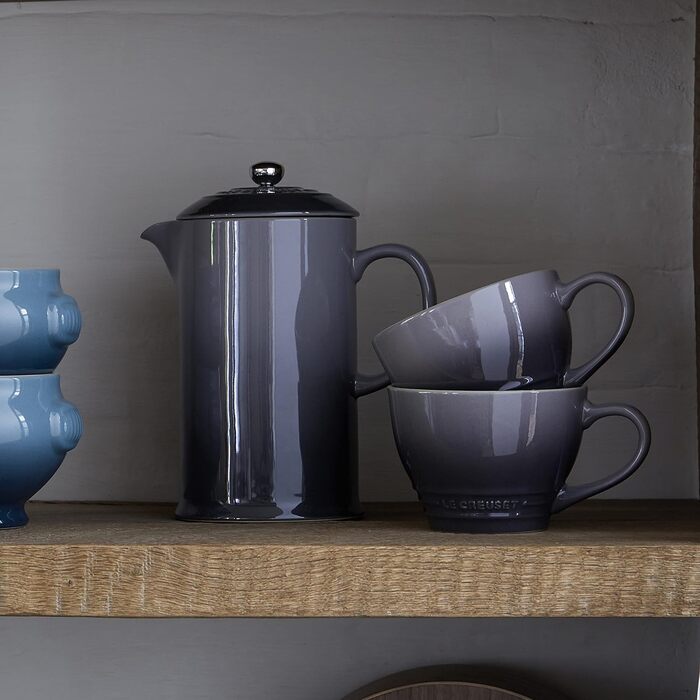 Френч-прес 0,8 л перлинно-сірий Le Creuset