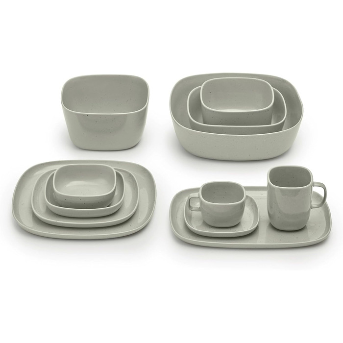 Миска керамічна 18 x 10 см, Mirage Gray VAHLO Blomus