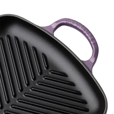 Сковорода гриль прямоугольная 30 см фиолетовая Le Creuset