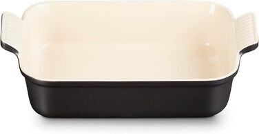 Форма для запікання прямокутна 2,4 л 26 см Glossy Black Le Creuset