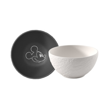 Набір з 2 мисок для мюслі 430 мл чорна та біла Manufacture - Mickey Mouse Villeroy & Boch