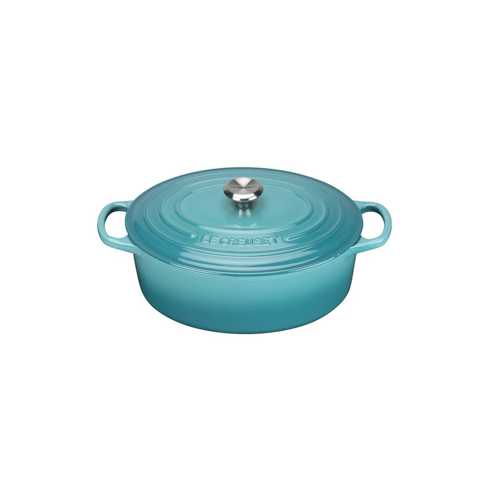 Гусятница / жаровня 31 см, бірюзовий Le Creuset