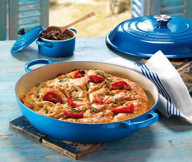 Гусятница / жаровня 29 см, помаранчевий Le Creuset