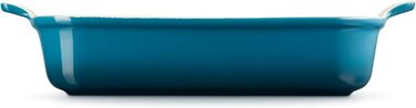 Форма для запікання прямокутна 4 л 32 см Deep Teal Le Creuset