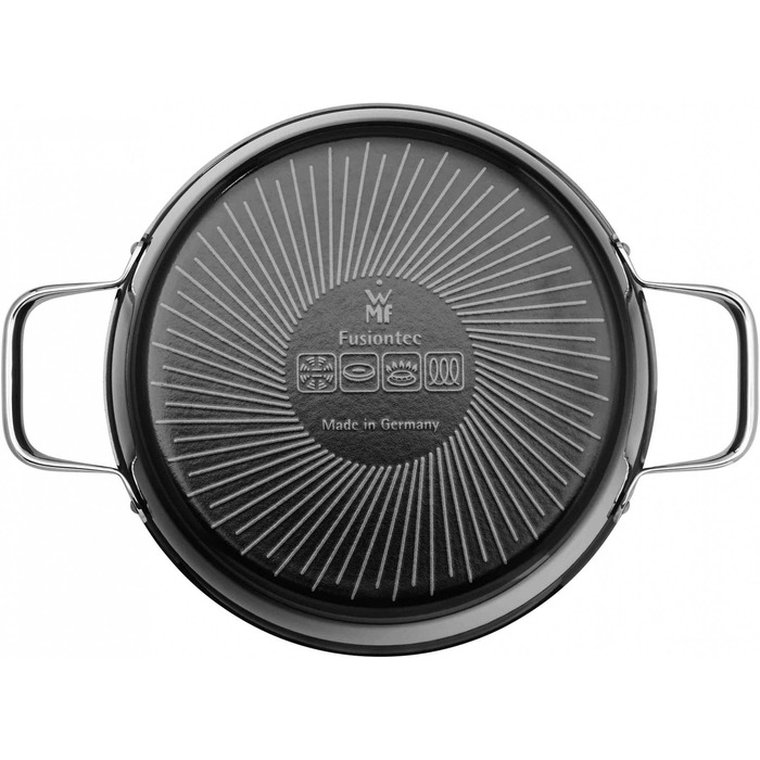 Каструля 22 см Чорна Fusiontec Aromatic WMF
