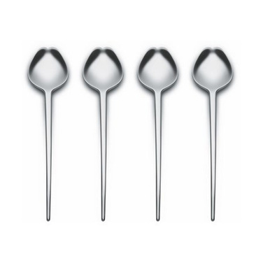 Ложка для закусок 10 см металік Human Collection Alessi