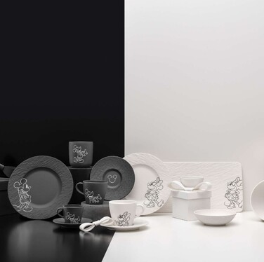 Чашка для еспресо 60 мл чорна Manufacture - Mickey Mouse Villeroy & Boch