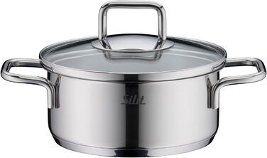 Міні-жаровня 14 см зі скляною кришкою Extra Cook Silit