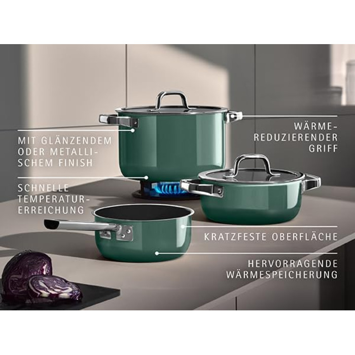 Жаровня 24 см зі скляною кришкою, евкаліптовий Fusiontec Mineral Pro WMF