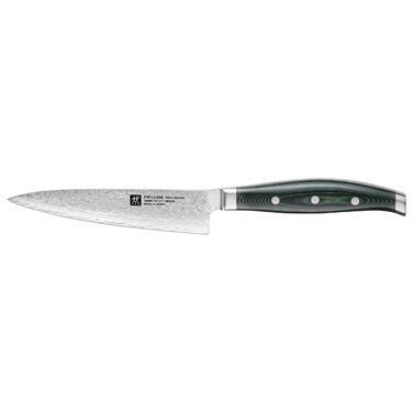 Кухарський ніж компактний 13 см дамаська сталь, зелений Twin Cermax Zwilling