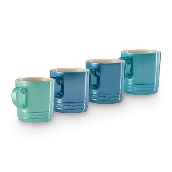 Набір з 4 кухлів 350 мл Metallics Le Creuset