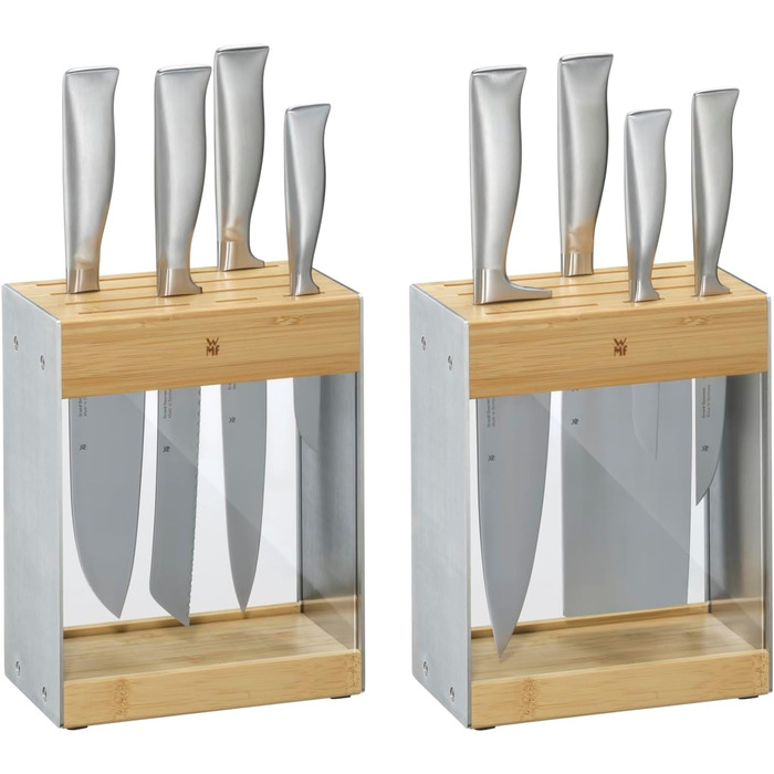 Блок для ножів прозорий Flextec Bamboo WMF
