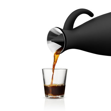 Кавовий вакуумний глечик 1 л чорний Kaffee-Isolierkanne Eva Solo