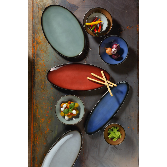 Блюдо овальне 44 х 14 см Ziegelrot Coup Fine Dining Seltmann Weiden