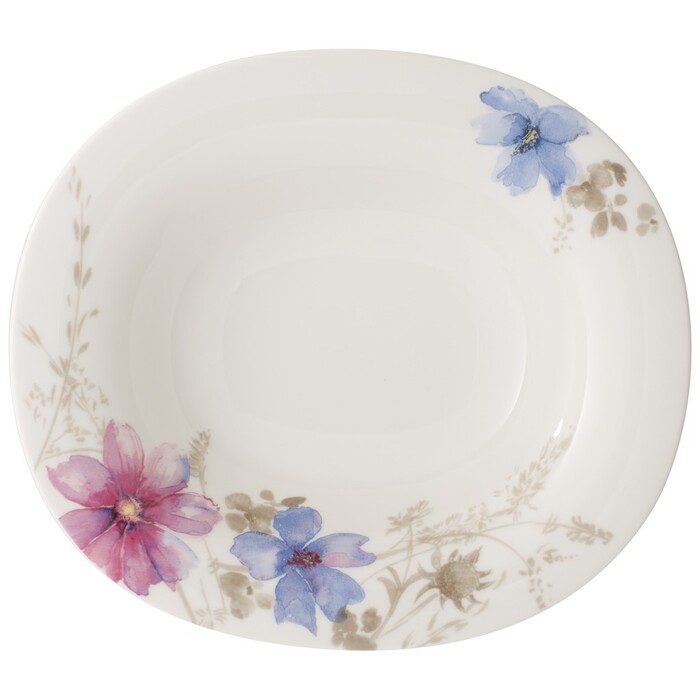 Тарілка для супу овальна 24x21 см Mariefleur Villeroy & Boch