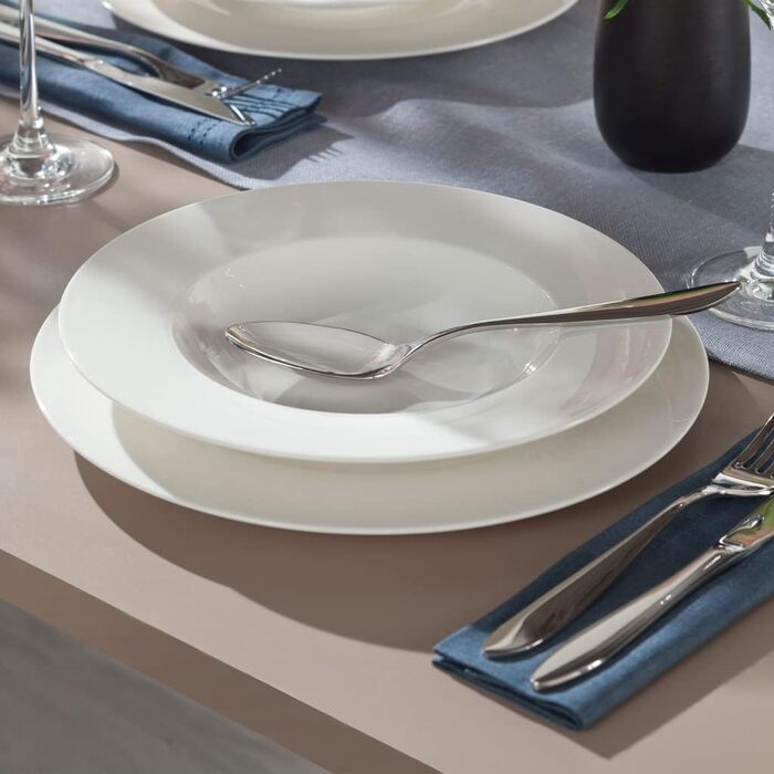 Тарілка для супу 24 см біла Basic White Vivo Villeroy & Boch