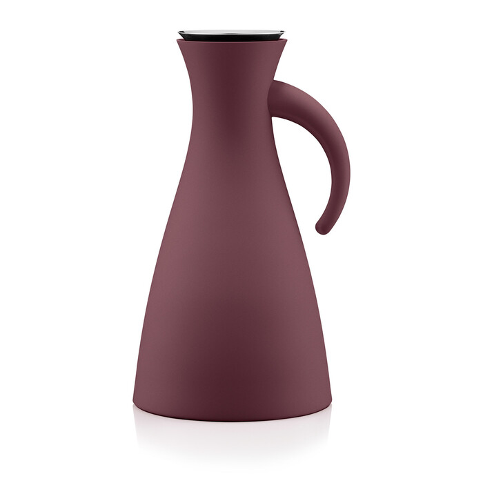Кавовий вакуумний глечик 1 л бордовий Kaffee-Isolierkanne Eva Solo