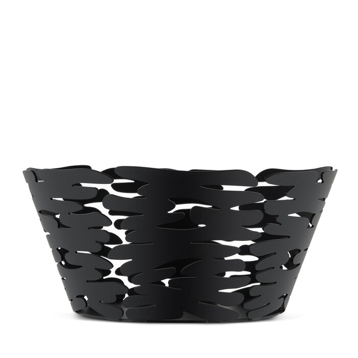 Чаша для фруктів 21х10 см чорна Barket Alessi