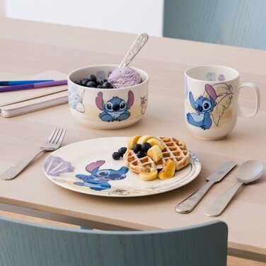 Дитячі столові прибори на 1 персону Disney Stitch Villeroy & Boch