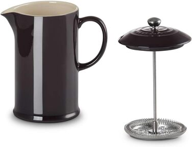 Френч-прес 1 л чорний глянець Le Creuset