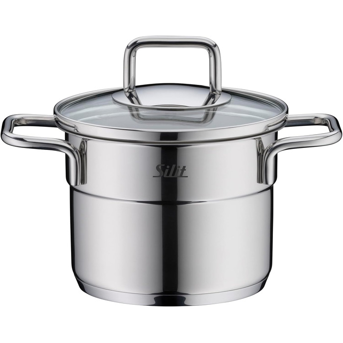 Міні-каструля 12 см зі скляною кришкою Extra Cook Mini Silit